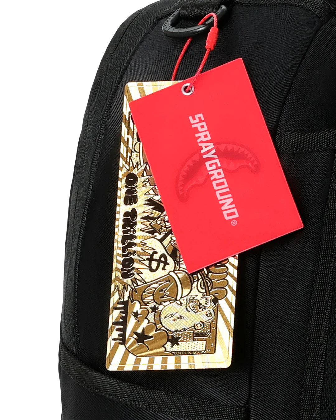 Sprayground Shark Central 2.0 BEYON TIME Backpack🔥New Black Bookbag School Bag