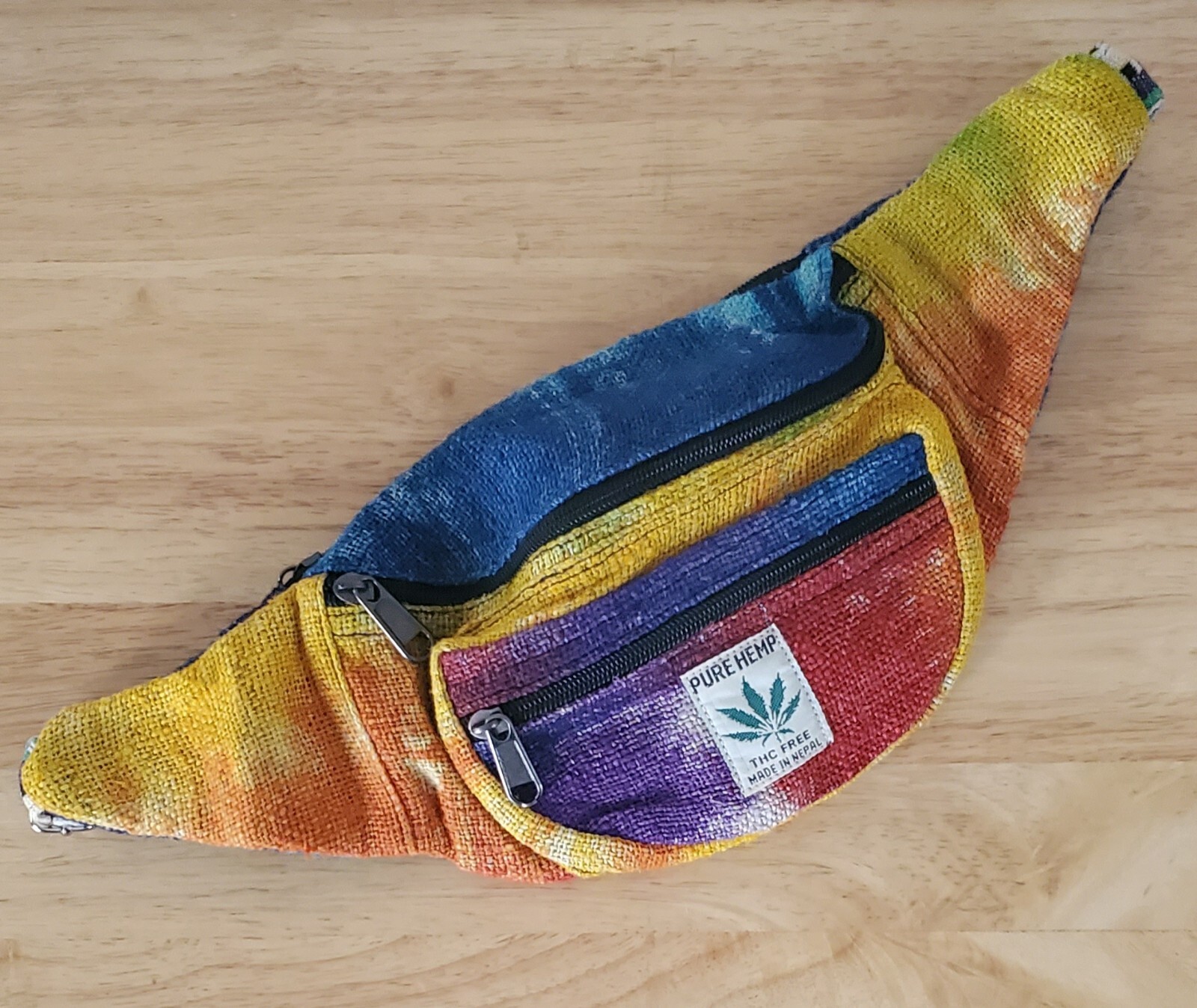 Tie Dye Hemp Fannypack