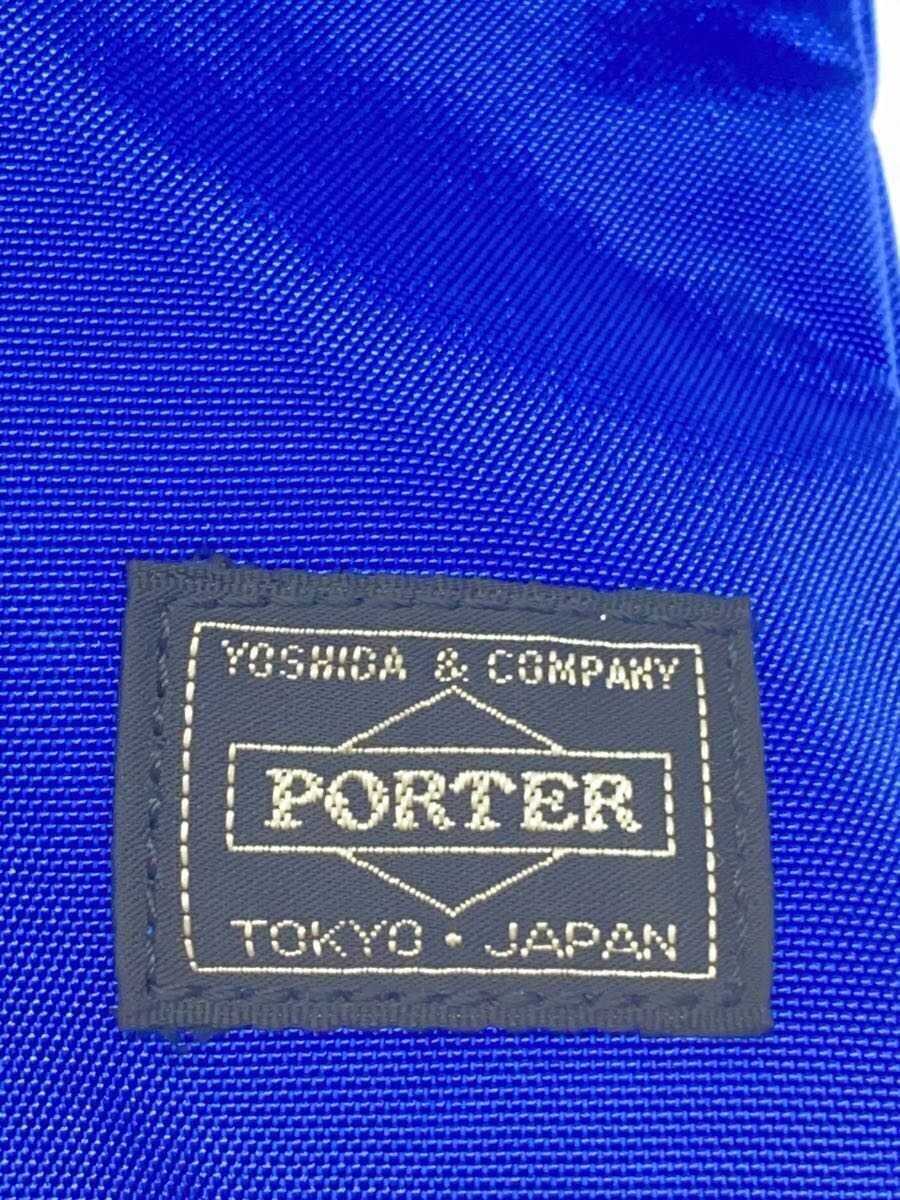 Authentic Porter Shoulder Bag Nylon Blue Unisex 22cm x 28.5cm Compact