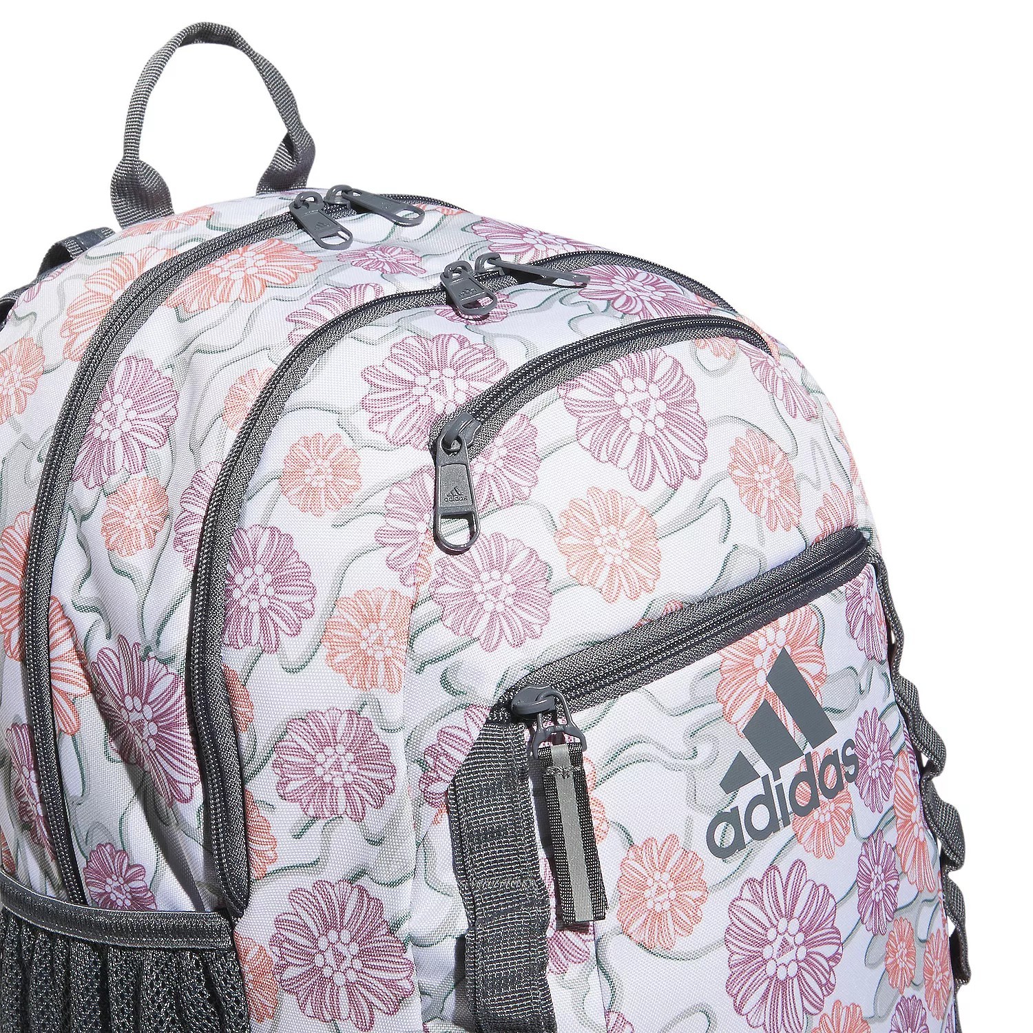 adidas Excel 6 Backpack Seed Camo Floral White / Wonder Clay / Onix Grey