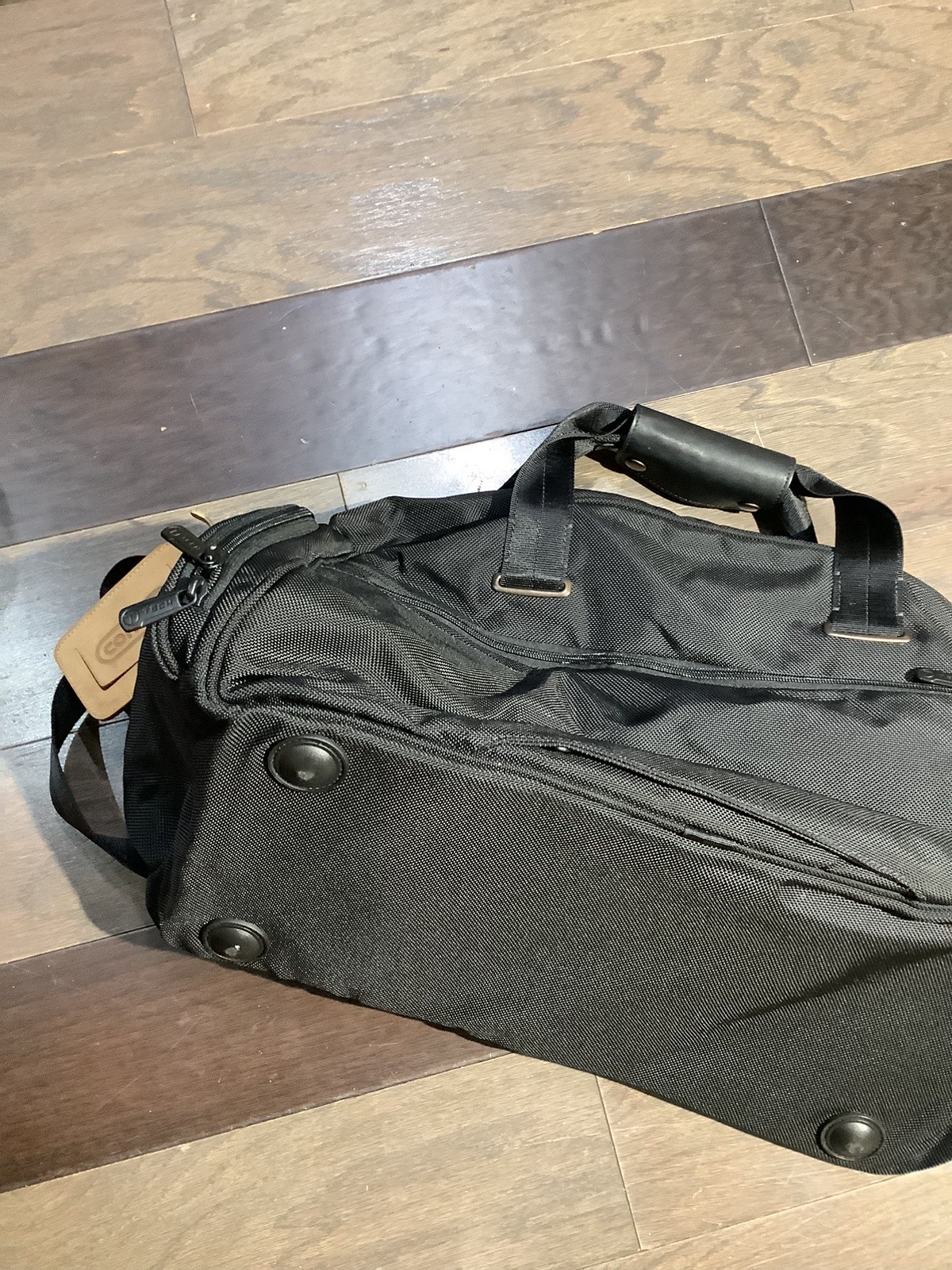 TUMI T-Tech Duffle Boston Bag 22”x11”x10” Black Nylon Weekender – 56052D