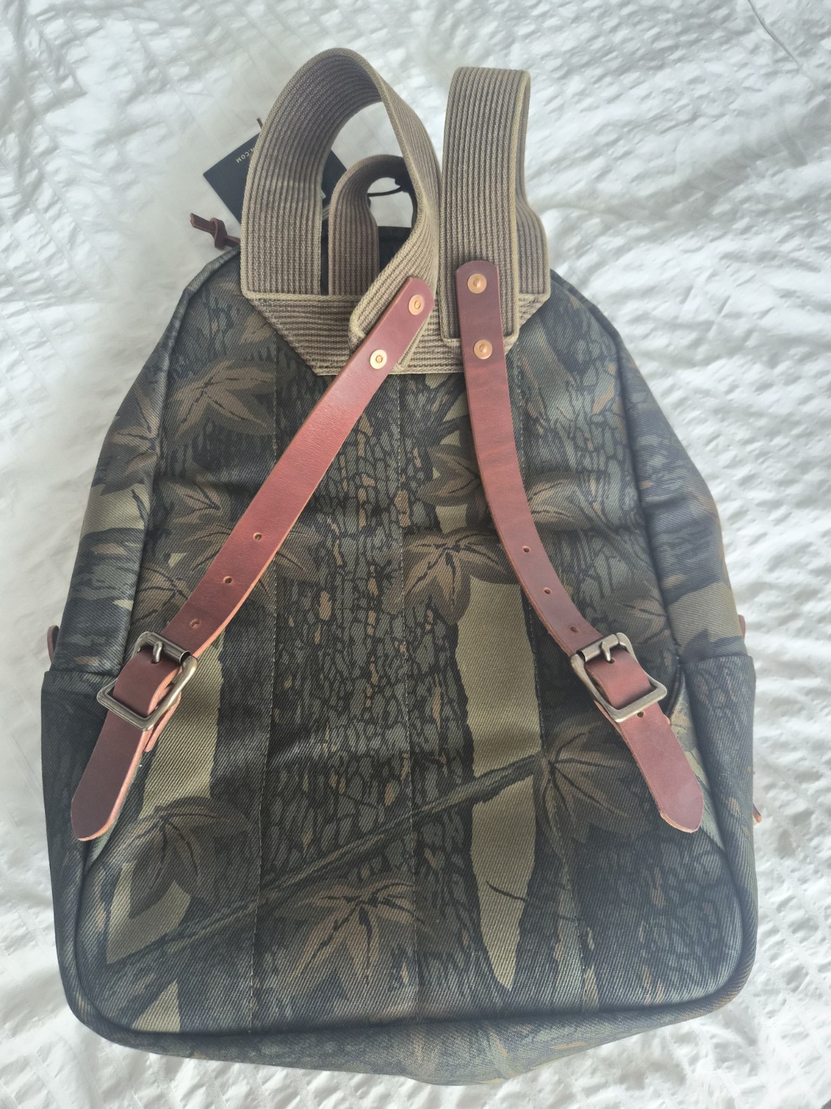 Filson Workshop Rugged Twill Backpack Maple Bark Camo NWT USA