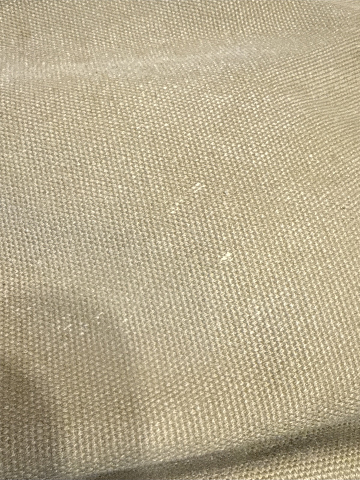 Vintage LL Bean Beige Canvas Leather Buckle Crossbody Shoulder Bag 13 x 3 x 9 in