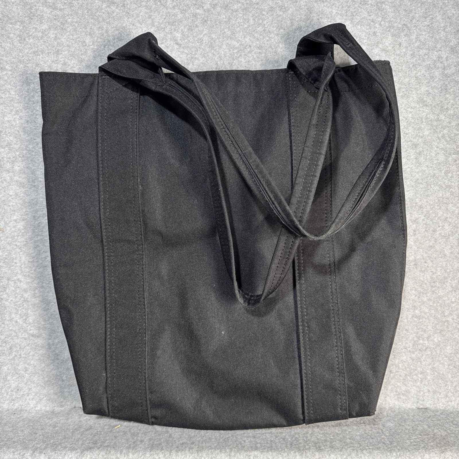 Carhartt Black Canvas Double Strap Carryall School Work Tote Bag