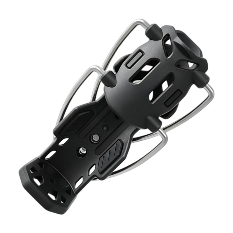Bar Mounted Cup Rack for Motorcycles During Delivery Work Days