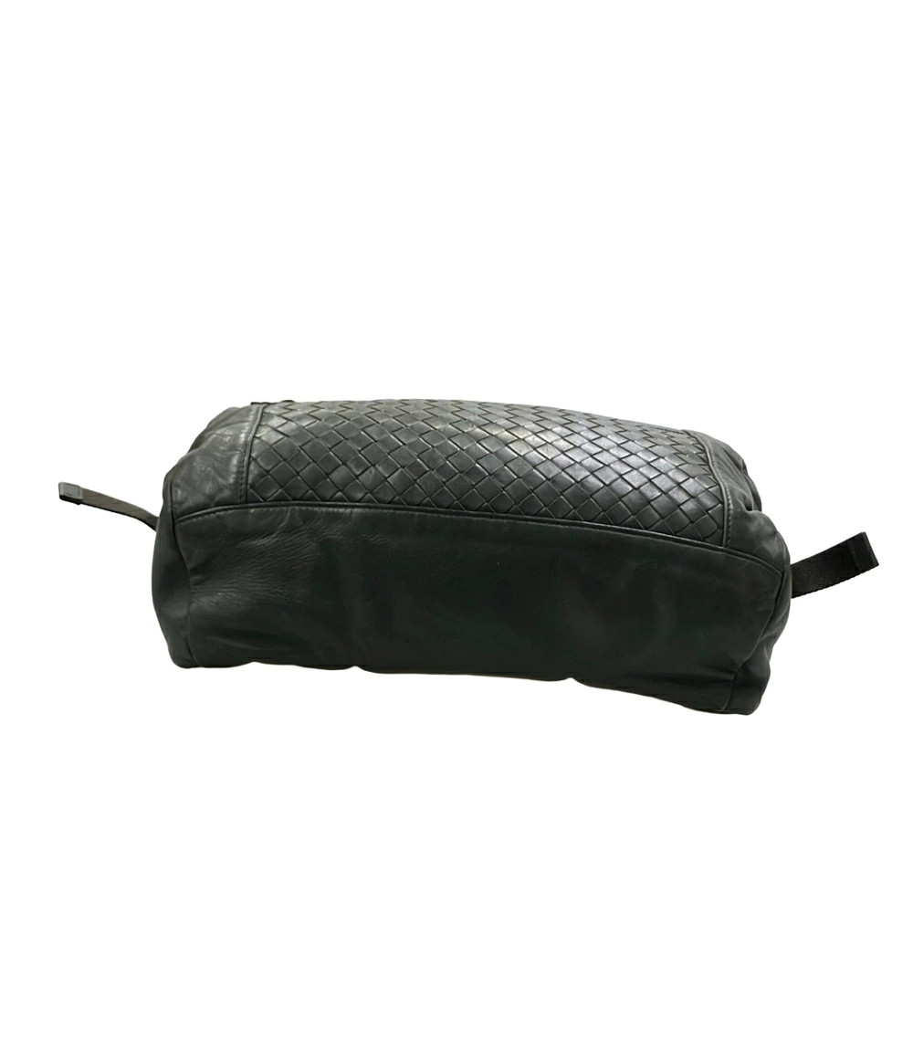 Bottega Veneta Intrecciato Belt Bag Gray