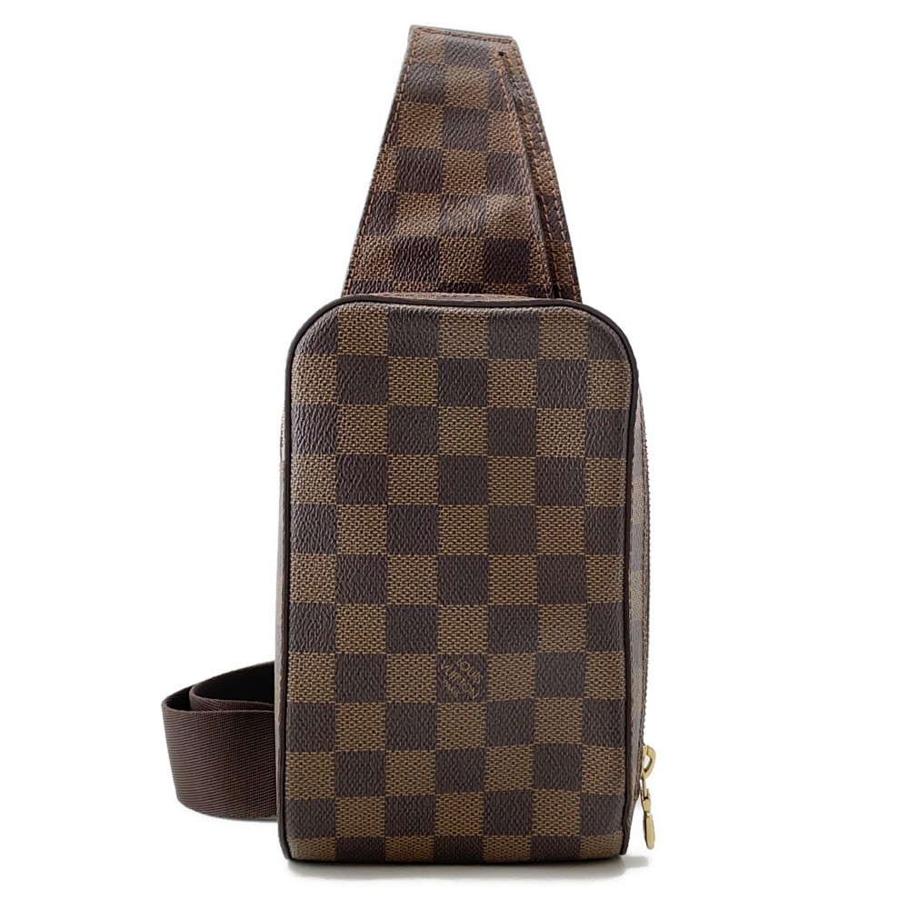 LOUIS VUITTON Geronimos Damier Ebene Canvas Brown N51994