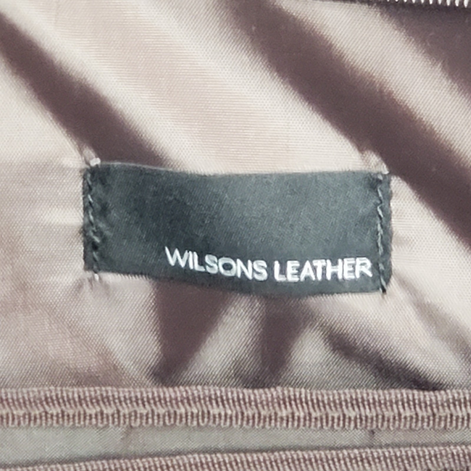 Wilsons Leather Brown Genuine Leather Briefcase Laptop Messenger Bag Travel