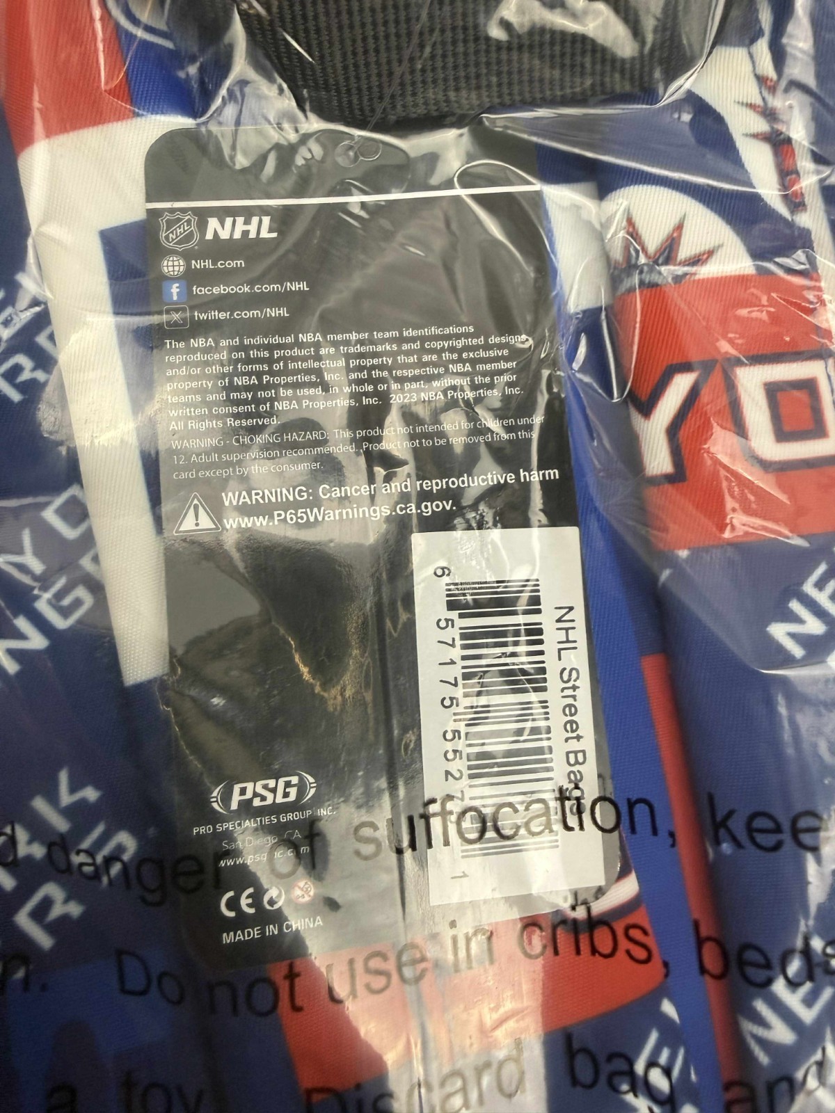 New York Rangers All-Over Print Backpack – Official NHL Licensed Product