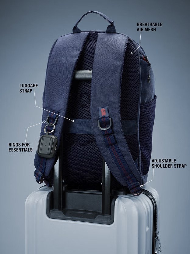 FC Barcelona Legacy Backpack Limited Edition Blue/Red – Official ® FCB 2025