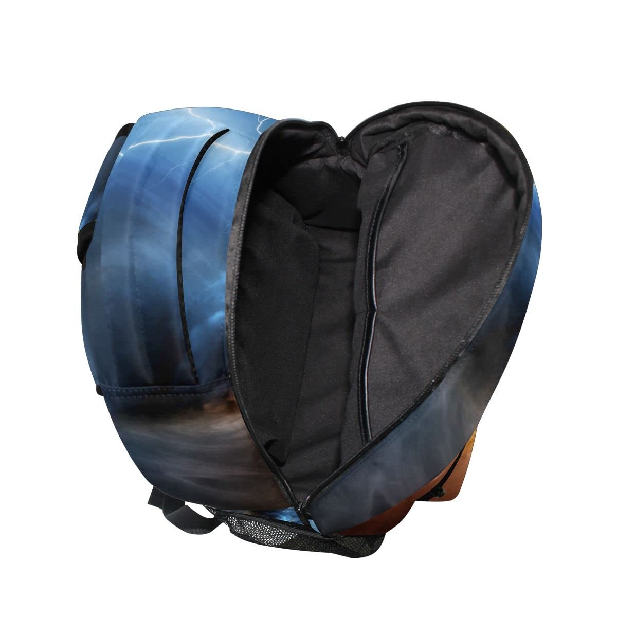 Tornado Colorful School Backpack Lightweight Laptop Bookbag For Boys Girls