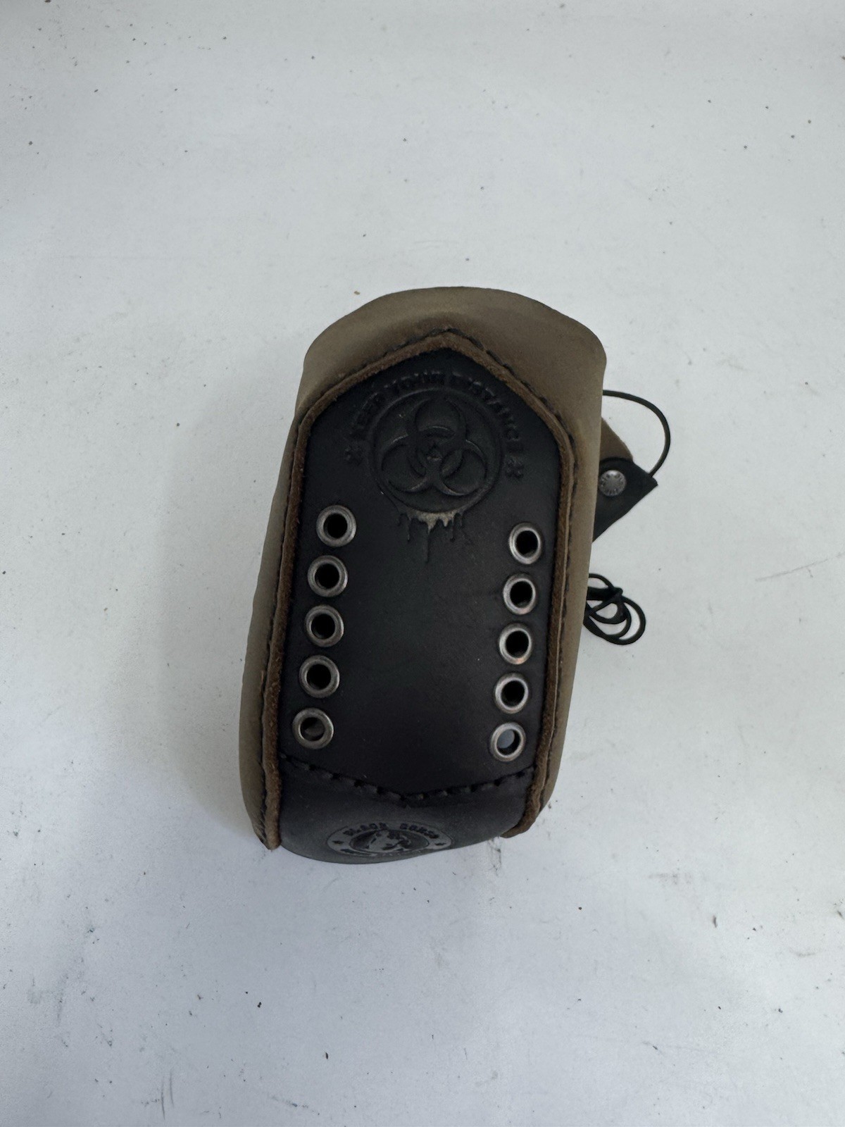 Black Corso LEATHER FACE MASK COVER COSTUME COSPLAY Steampunk Biohazard 2020
