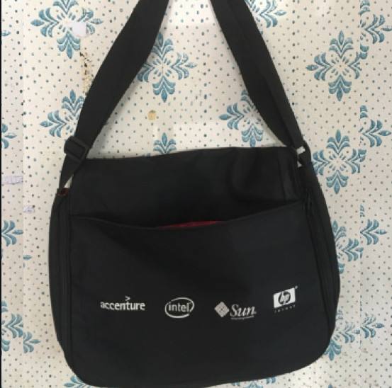 Oracle Open World Messenger Laptop Bag Intel nVIdIA dElL aPpLE macbook Tote