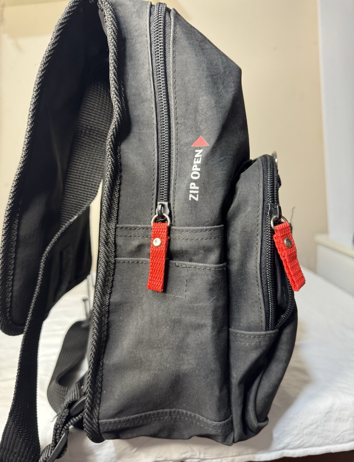 Vintage RARE Sport Tek CD Player Backpack Black