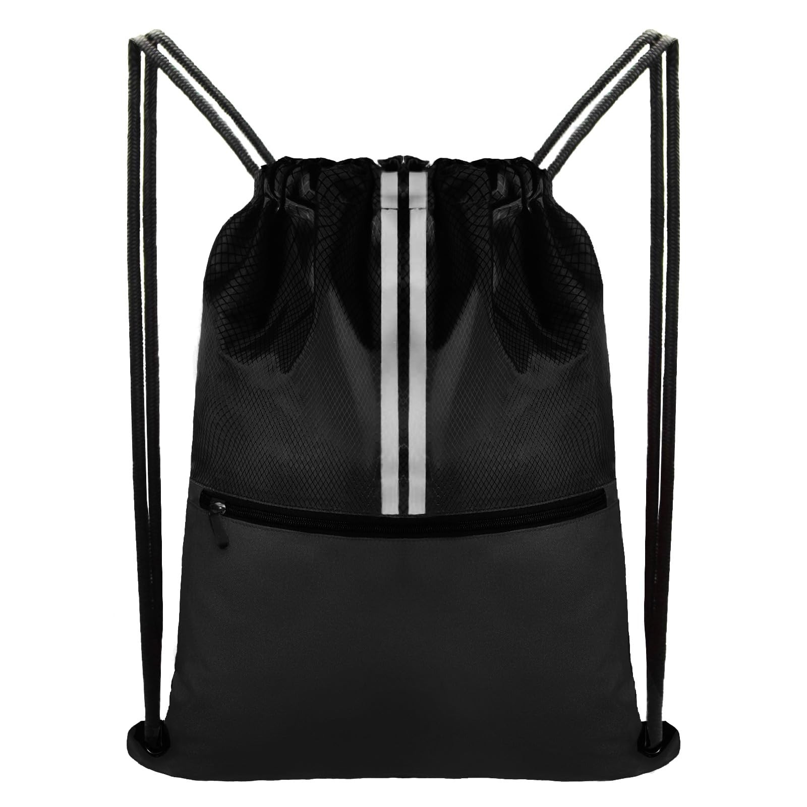 Drawstring Backpack Sports Gym Bag, Draw String Back Bag for Men Women, Lightwei
