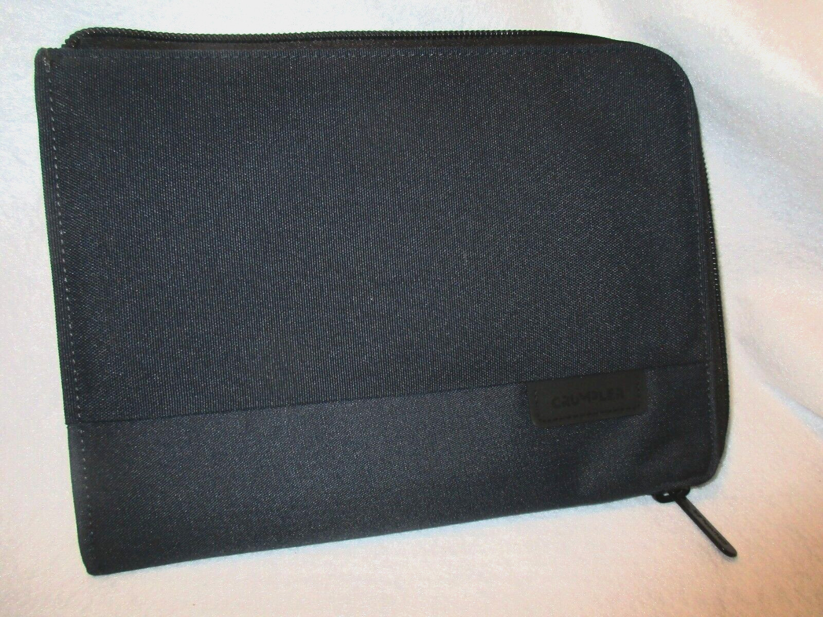 Crumpler The Assistant Compendium Canvas Travel Passport Tablet Zip Organizer