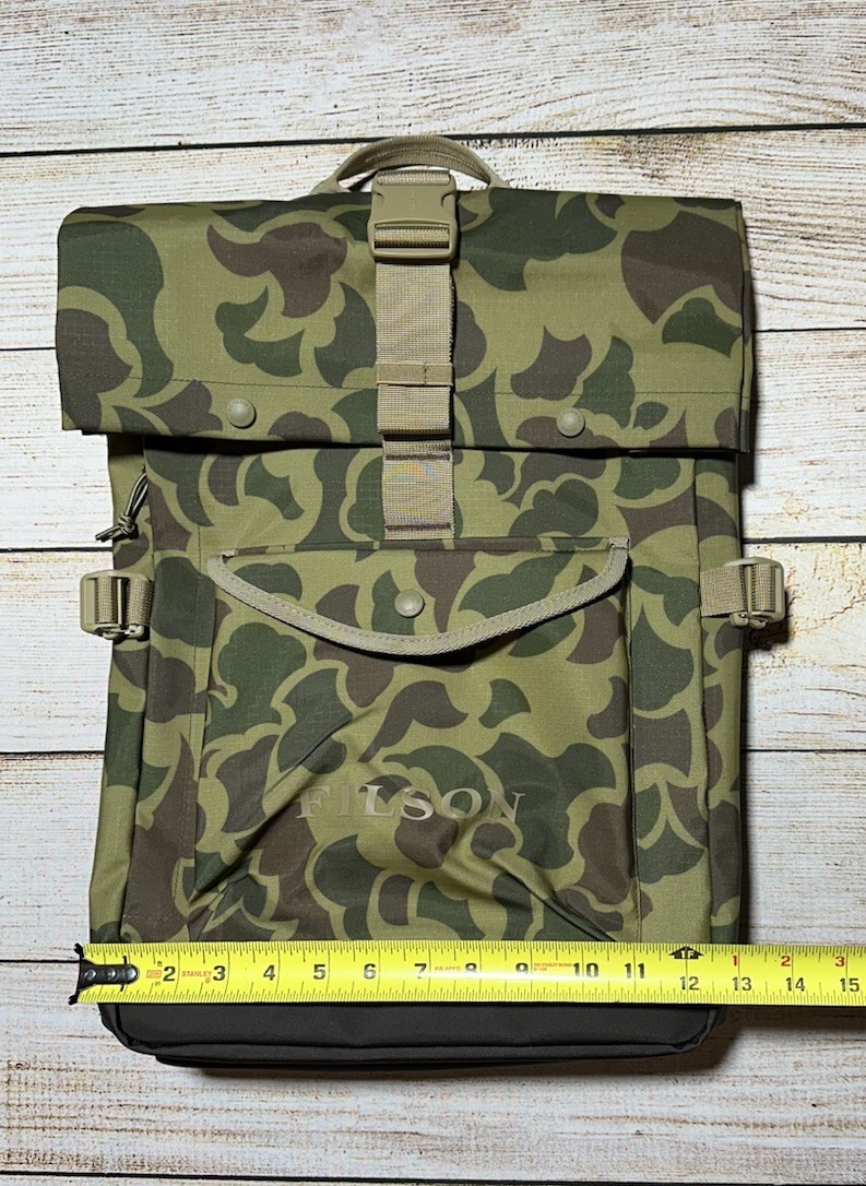 Filson All-Weather Backpack – NEW WITHOUT TAGS Camouflage Camo Camping
