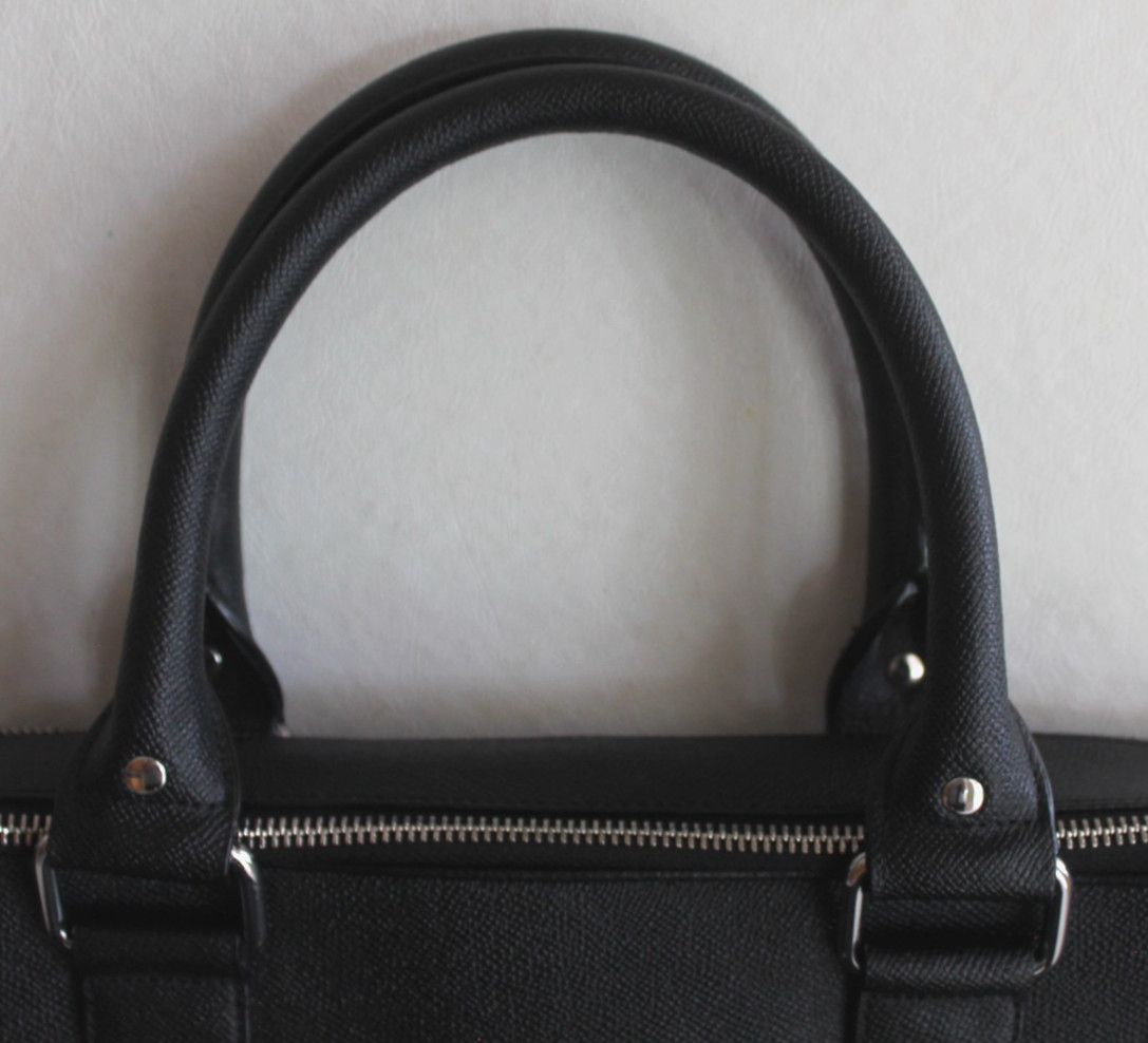Cole Haan American Airlines Black Leather Attaché’ Briefcase Bag NEW!