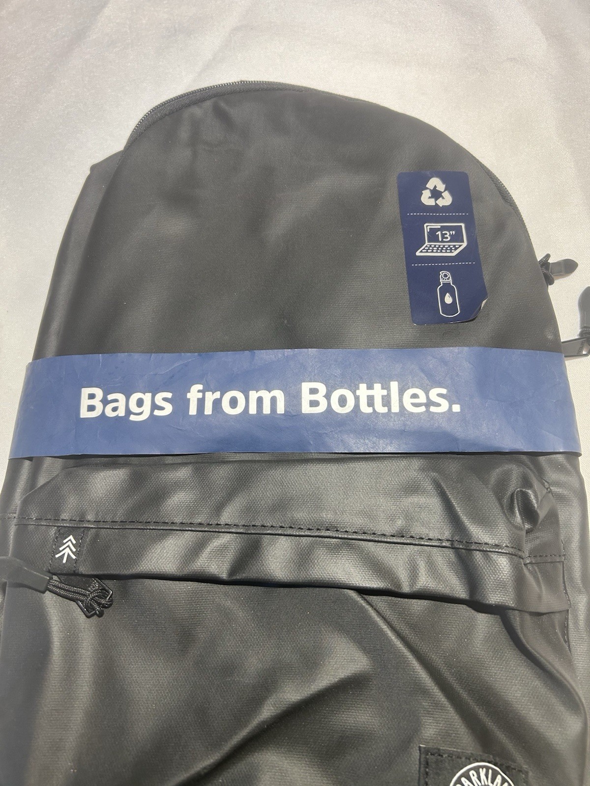 Parkland eco-Friendly Bags From Bottles Black Backpack