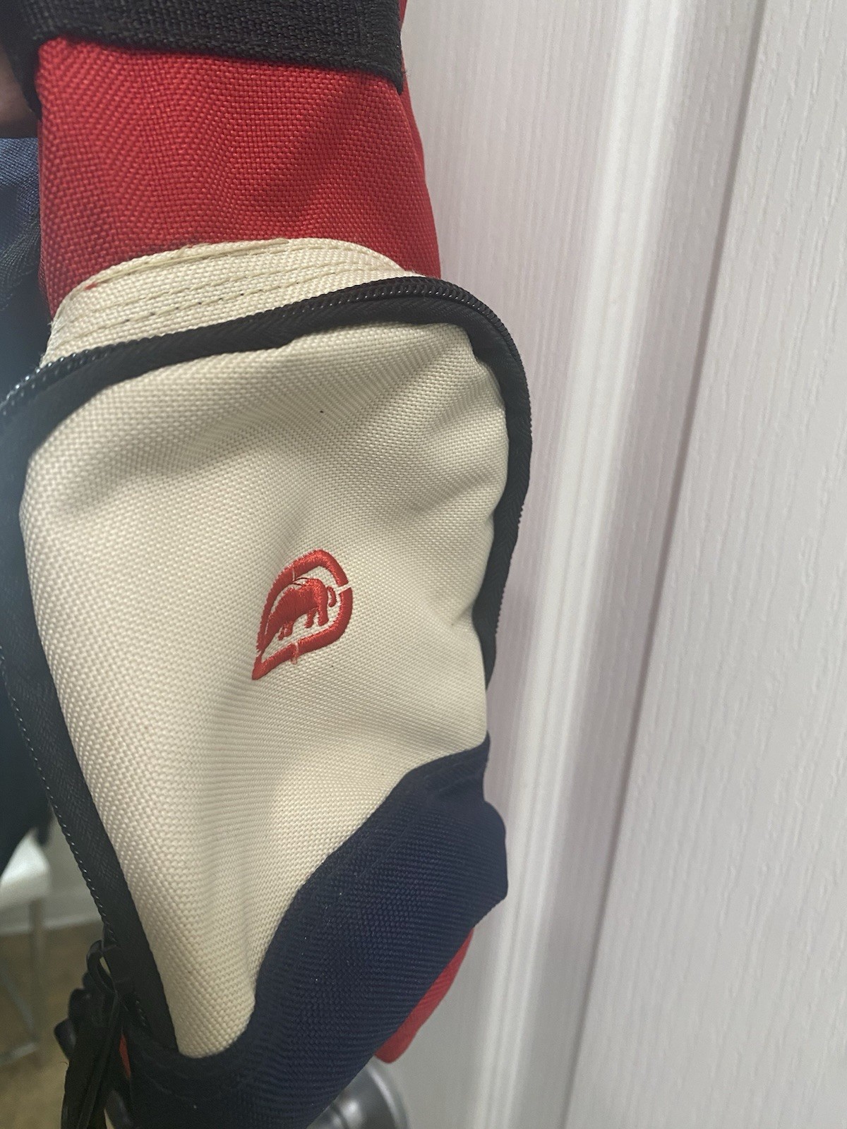 Vintage Ecko Unlimited Y2K Retro Red Navy Crossbody Streetwear Messenger Bag