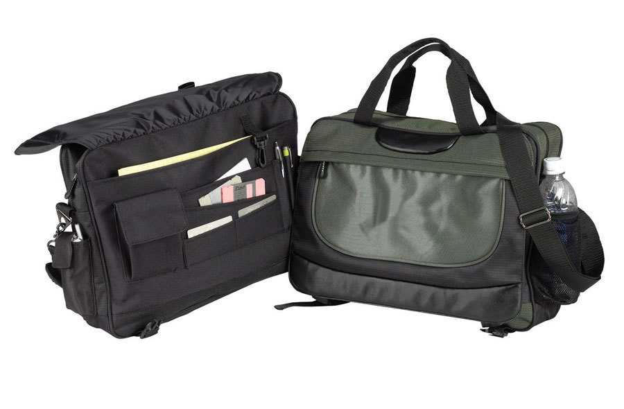 Business Zip Carry Expandable Softside Lawyer College Canvas Briefcase 3252
