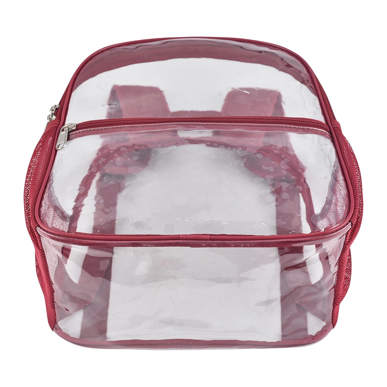 Clear Stadium Approved Backpack – Transparent Small Bag for Concerts, Sports, Fe