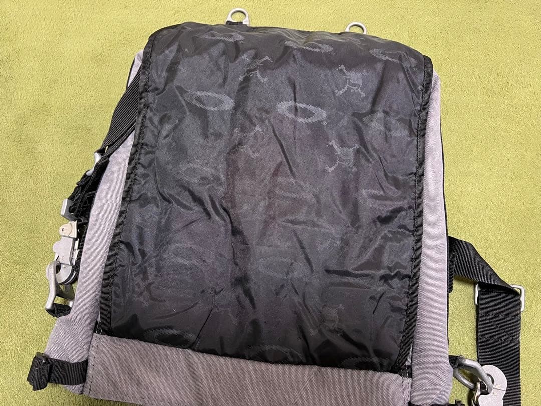 Oakley Tactical Field Gear SI Messenger Bag Black Gray Vintage Rare