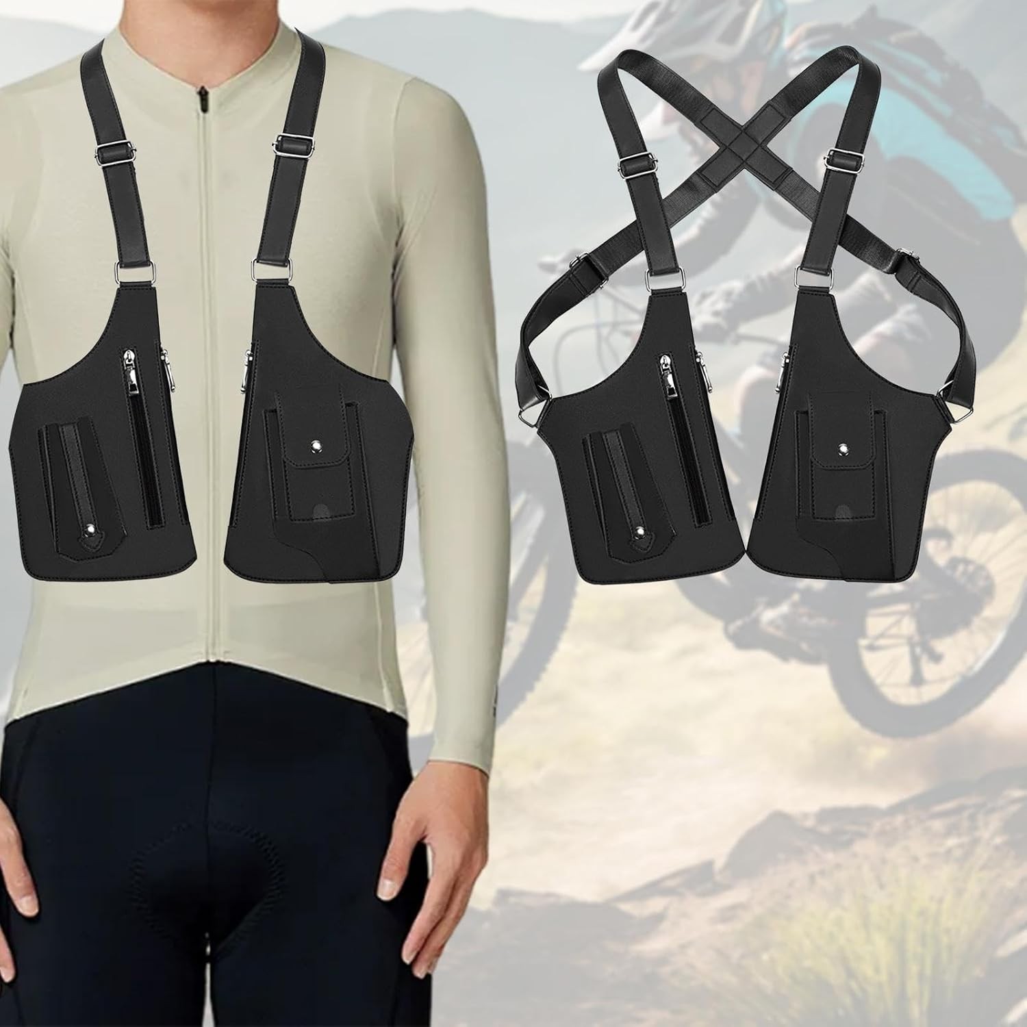 Underarm Shoulder Bag Concealed Pack Steampunk Stylish Armpit Bag Wallet Pocket