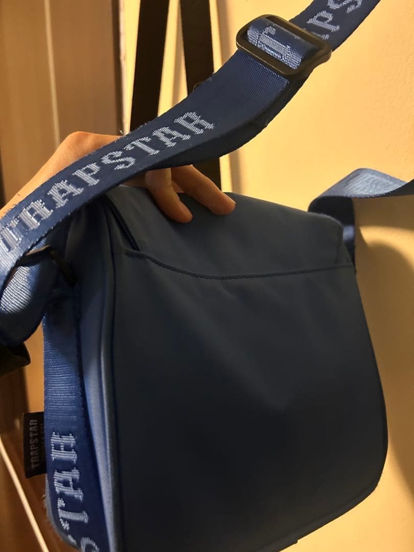 Trapstar Aqua Blue Crossbody Mens Bag Casual Japan