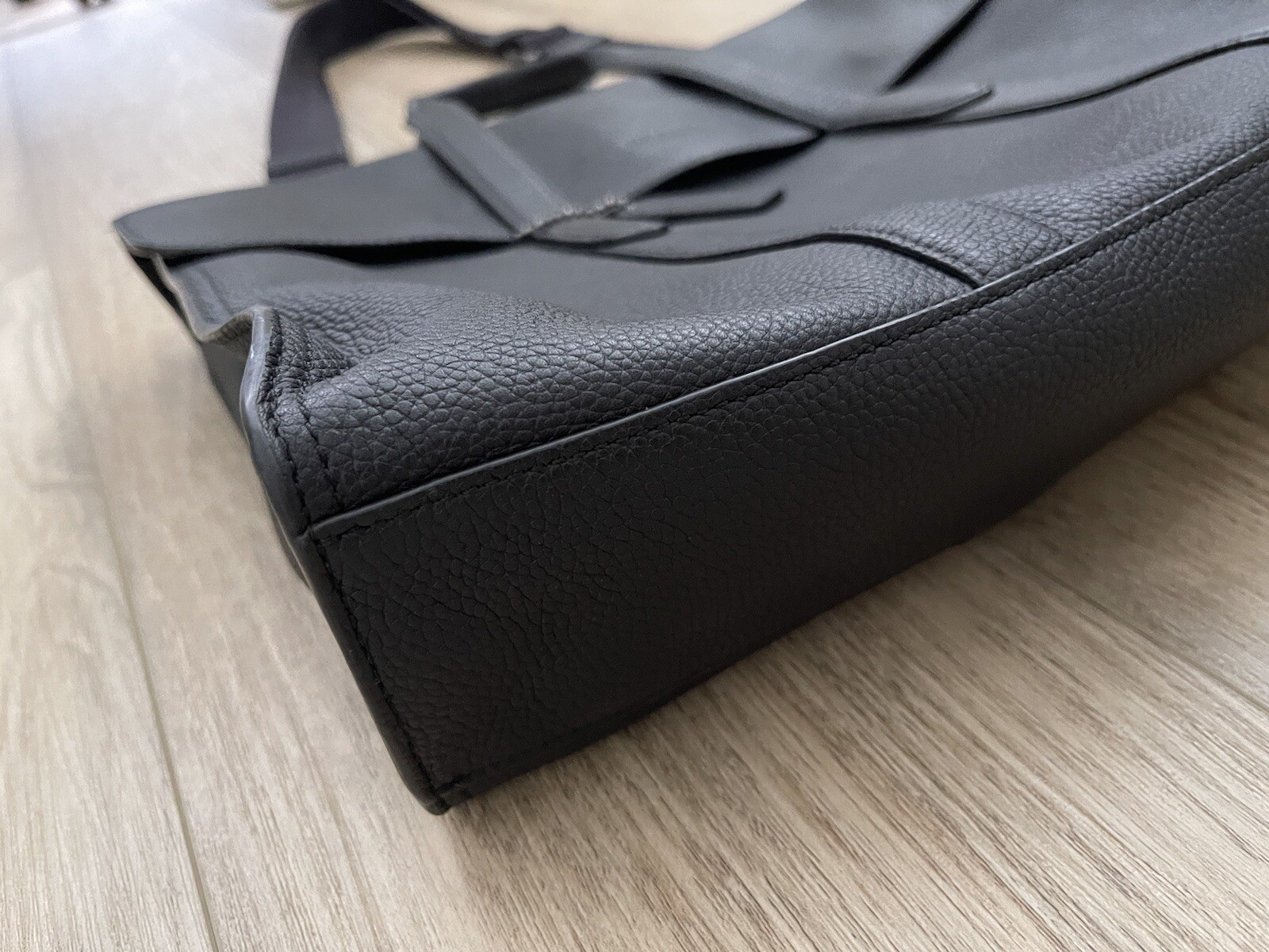 Coach 58097 Metropolitan Portfolio Briefcase, Pebbled Leather, Black, BEAUTIFUL!