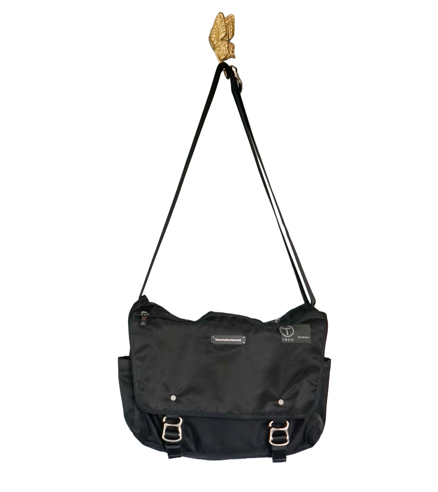 Tumi T Tech Essential Gear Messenger Crossbody Bag 15″ City Commute Laptop Bag