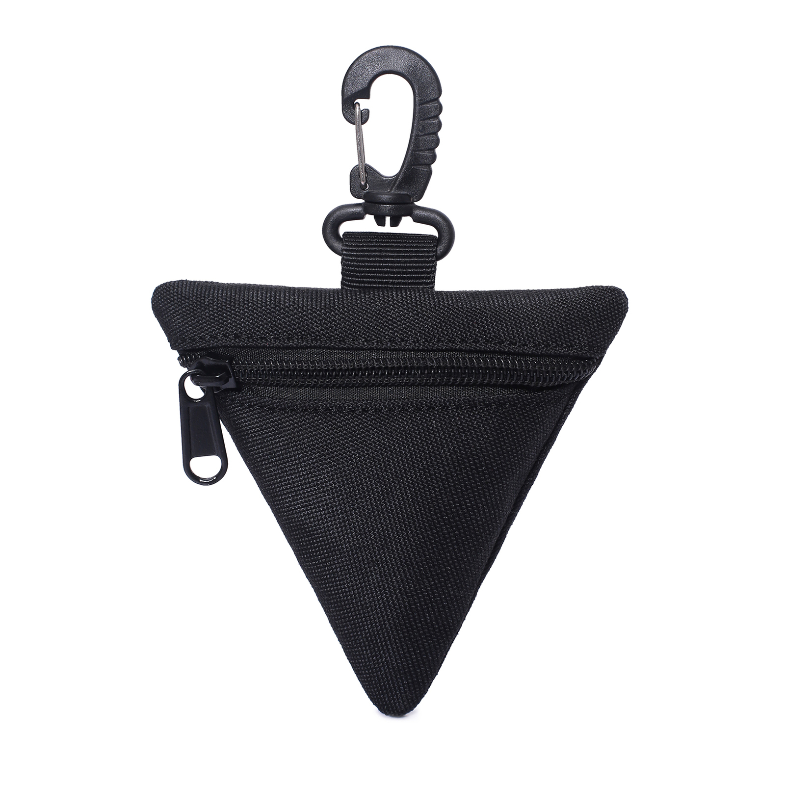 Mini Triangle Shaped Waist Pack Key Coin Organizer Multi-Functional Storage Bag