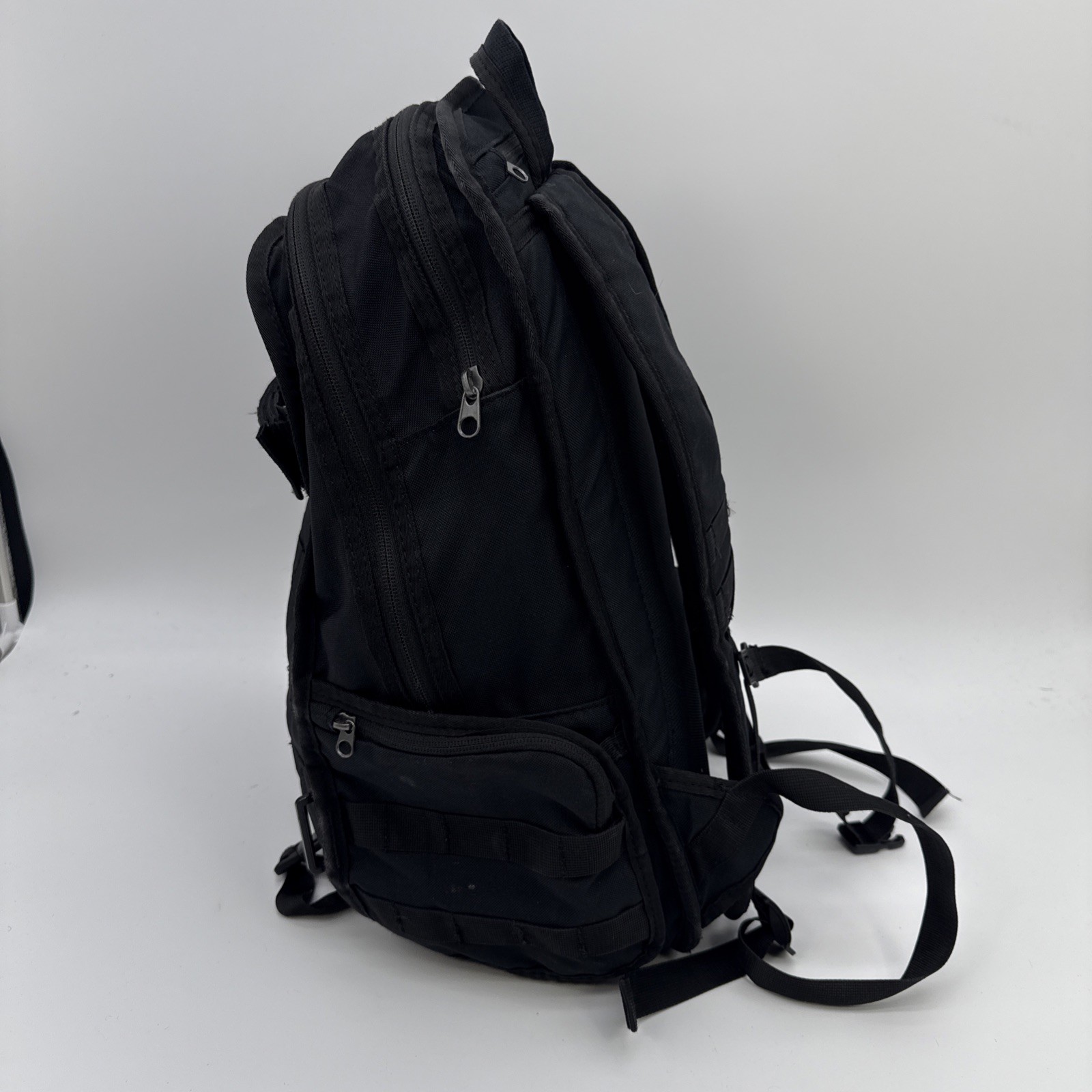 Nike Sportswear RPM Backpack Black Molle Webbing Ruck Sack Book Bag Large