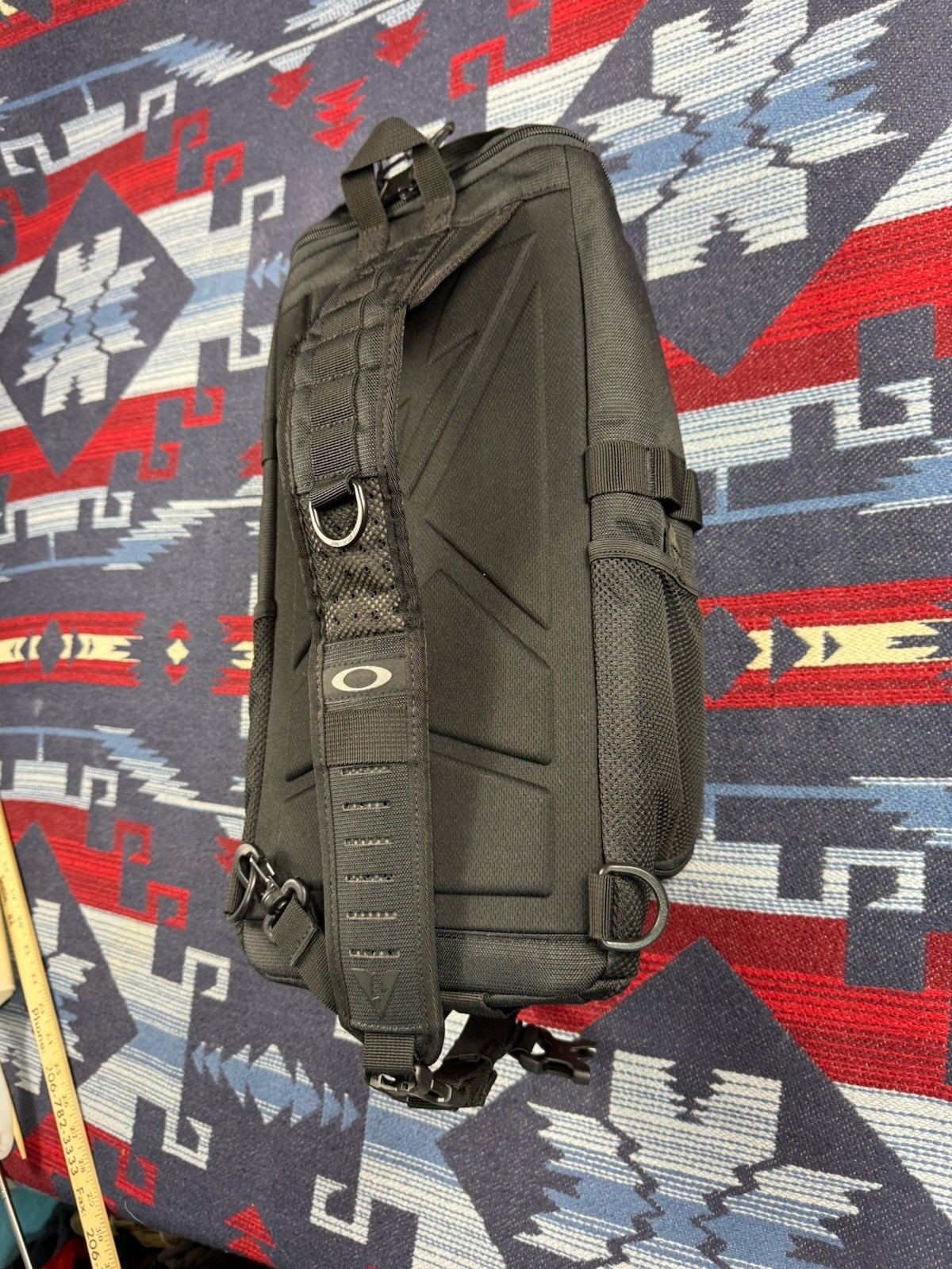 Vtg Y2K Oakley Sling Tactical Software Pilot Shoulder Messenger Bag Backpack