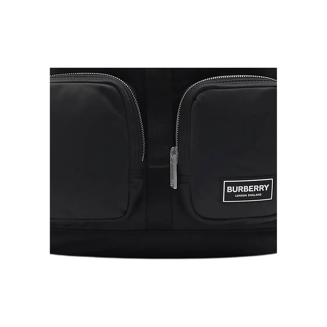 Burberry Backpack Unisex Black 10.8×4.9×14.6 in