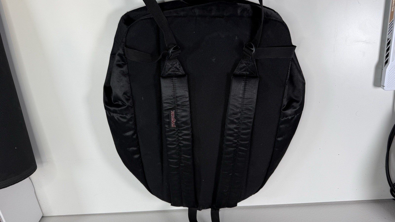 JANSPORT SuperFX 25L Backpack Diamond Quilting BLACK SATIN