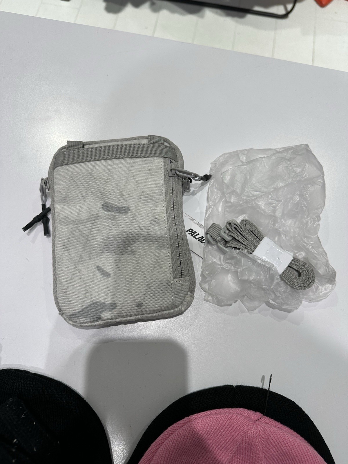 Palace Skateboards Multicam Body Sack Alpine Shoulder Bag Grey Camo