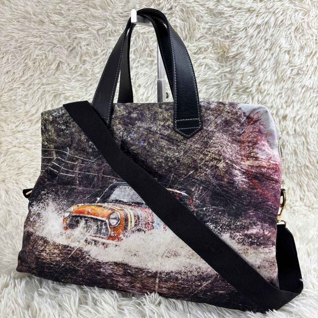 Good condition ✨Rare✨Paul Smith Mini Cooper Multistripe 2way bag
