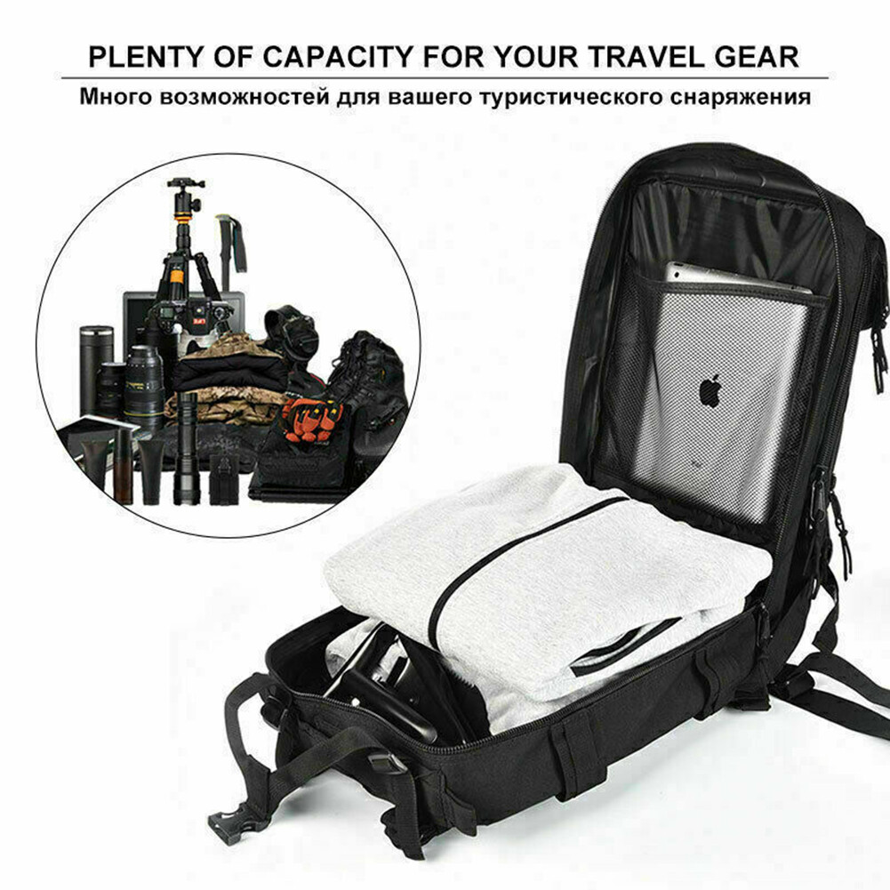 Military Camping Backpack Tactical Molle Travel Bags Outdoor Camping Hiking Men