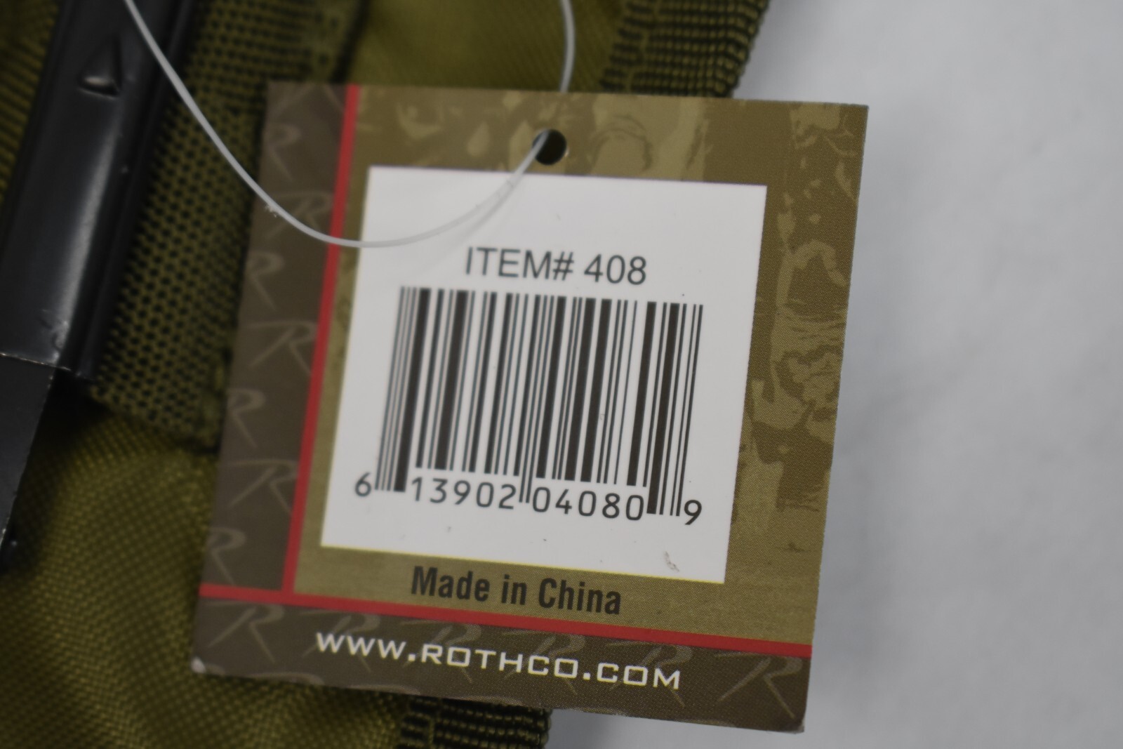 Rothco Canvas Compass Pouch Combat Tested Green 5″ x 4.5″ Snap Belt Clip