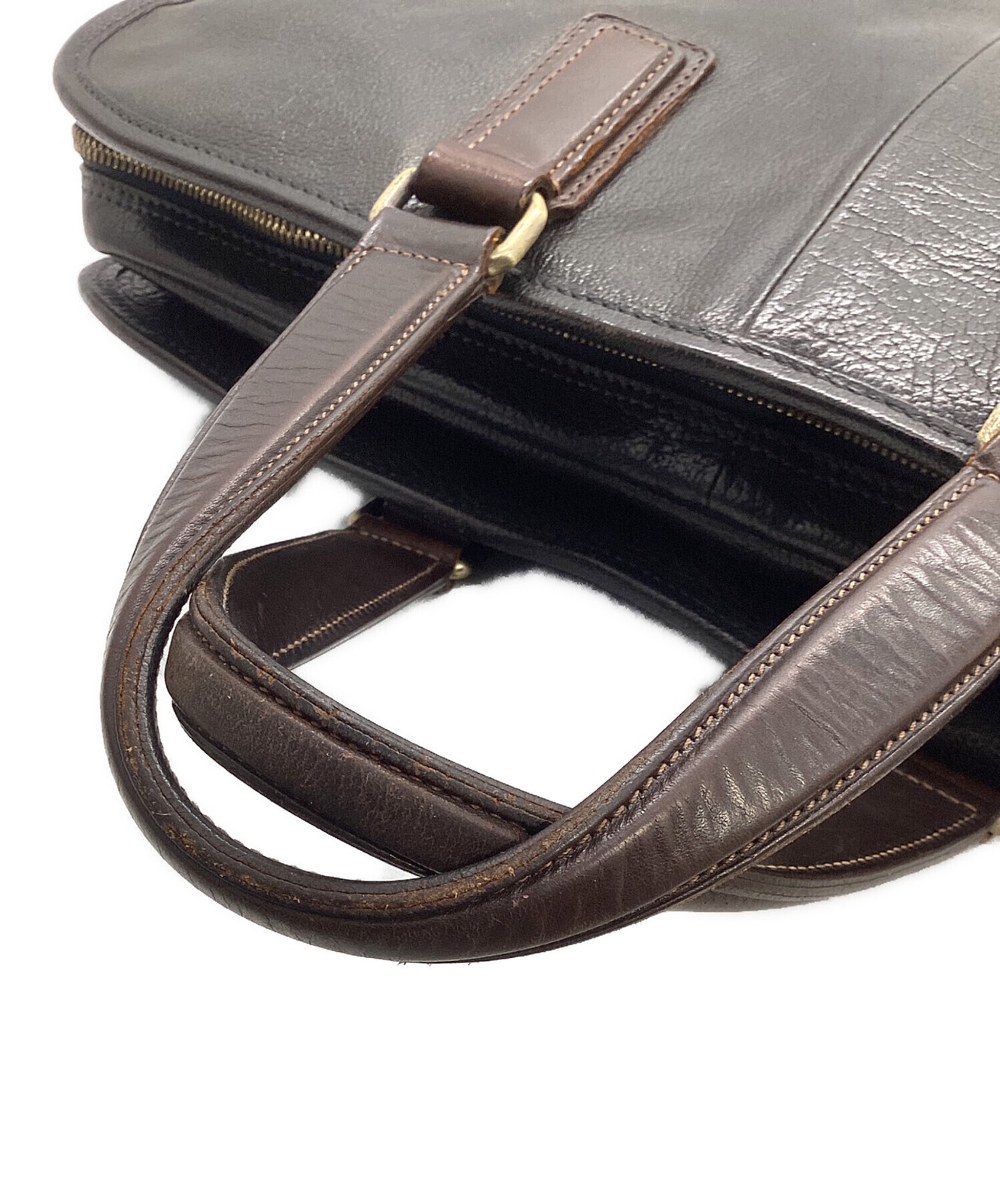 TSUCHIYA KABAN Briefcase Brown Authentic From Japan