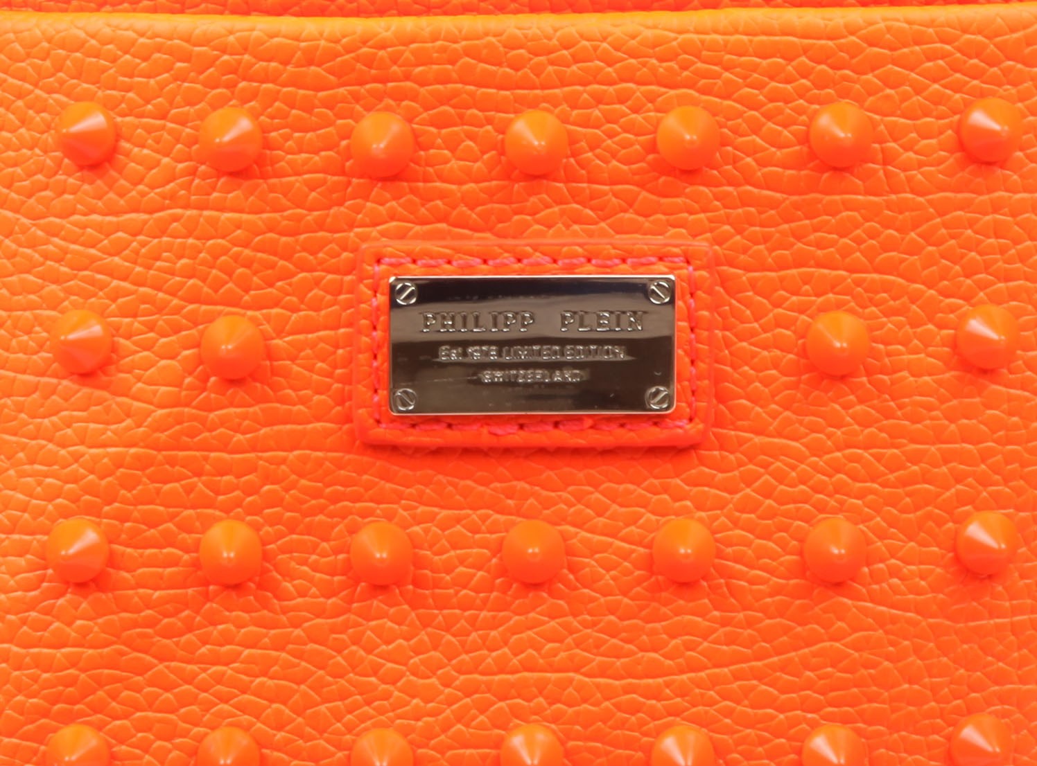 Philipp Plein Couture Homme backpack neon orange bag polyurethane & polyester
