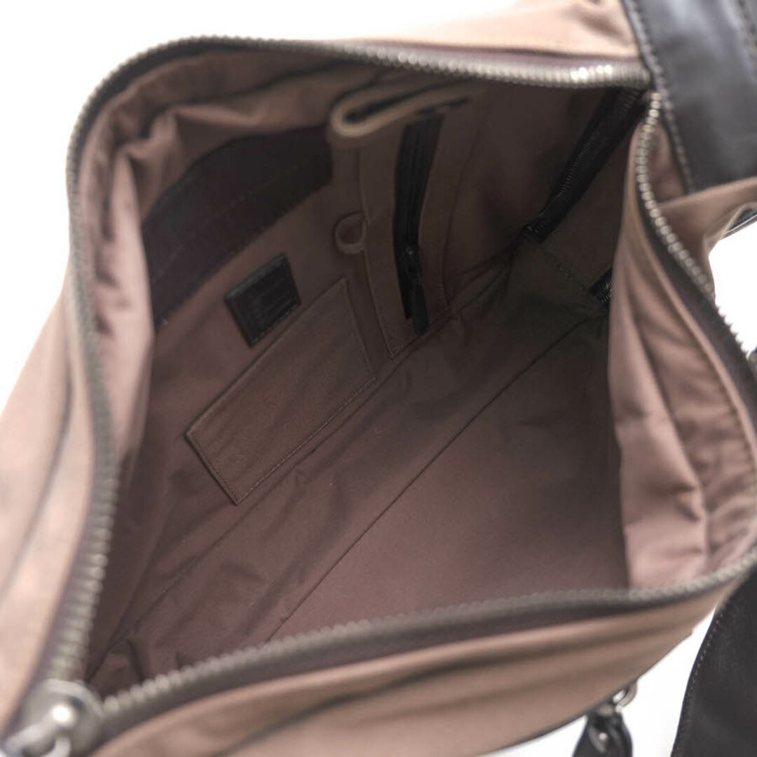 Dunhill Shoulder bag crossbody bag for men brown leather canvas 33×24×6cm