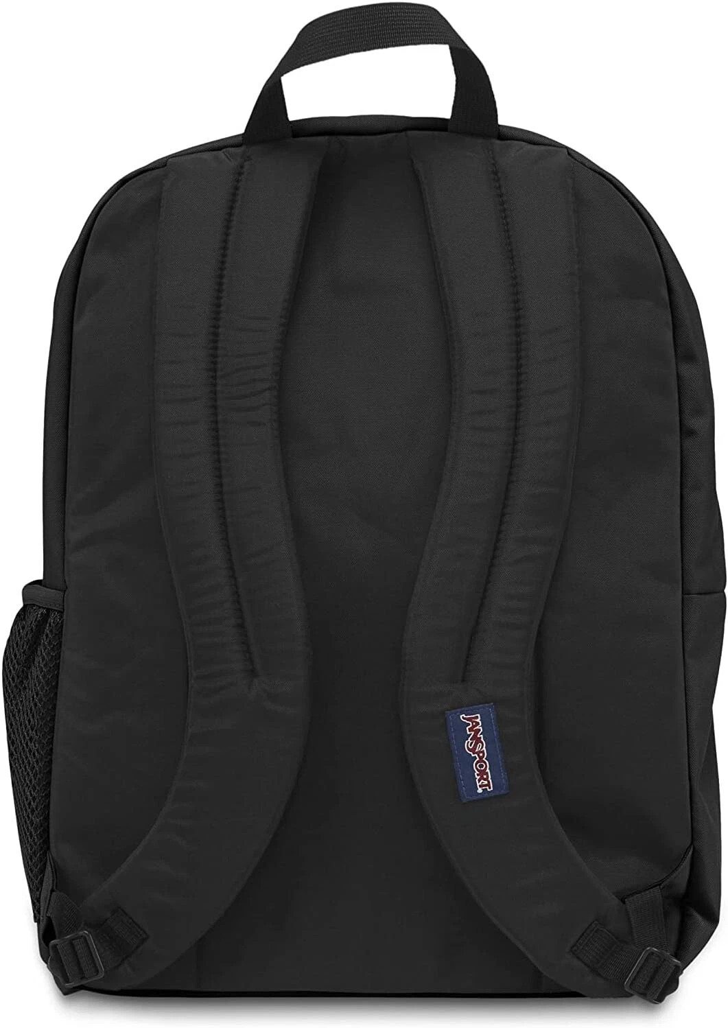 JanSport Big Student Backpack Ergonomic Shoulder Straps 5-Compartments, Black