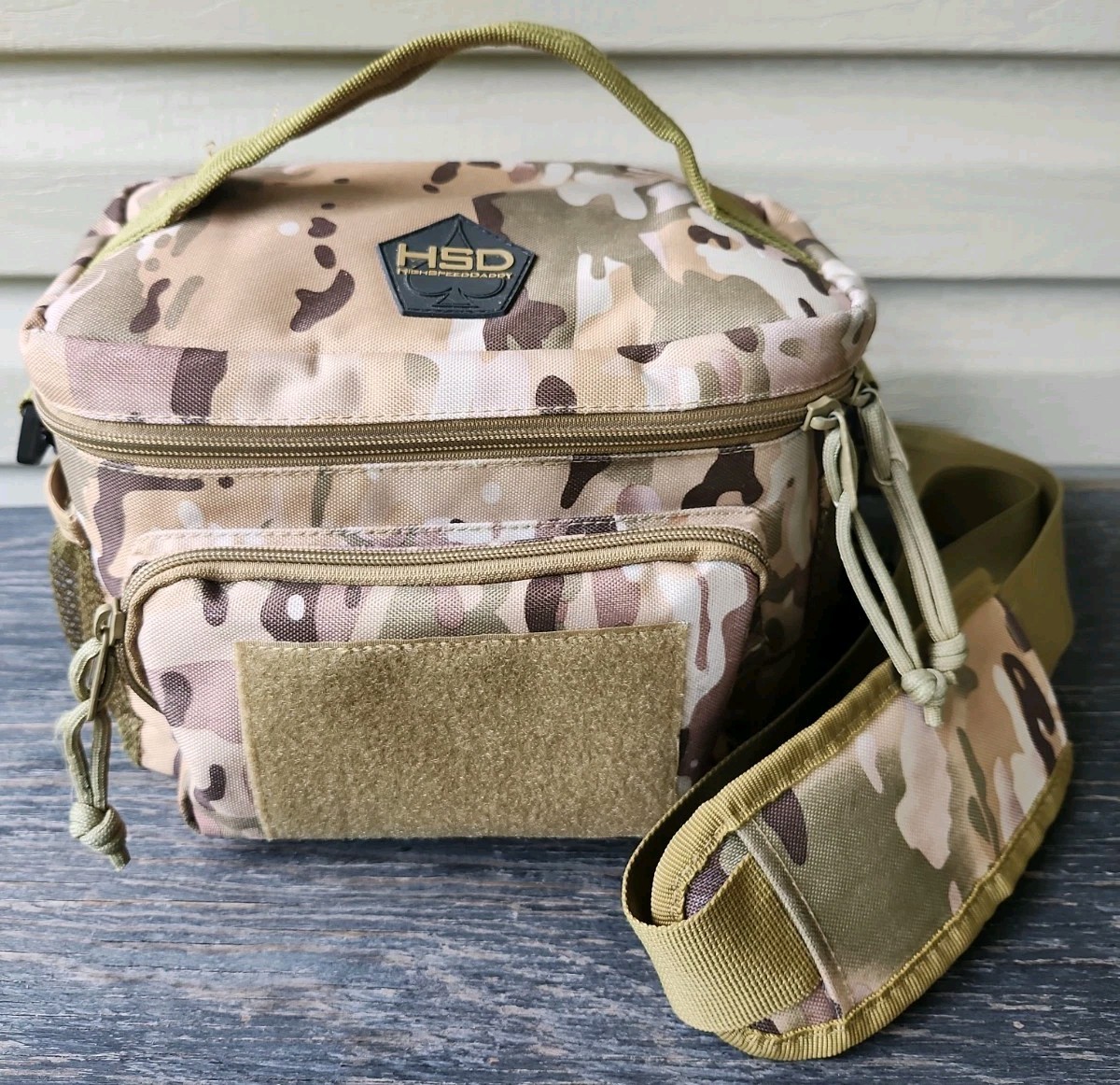 High Speed Daddy Lunch Box Insulated Durable Leakproof Cooler Camo Bag