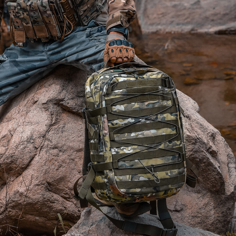 Men’s Tactical Military Backpack Durable Rucksack for Camping Hiking Outdoor