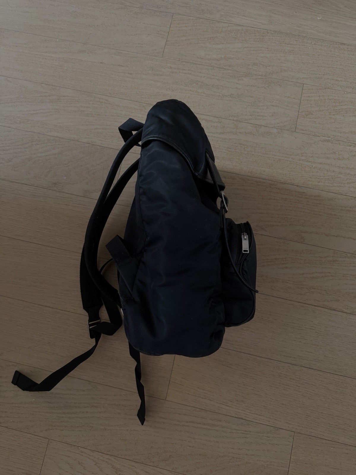 Saint Laurent (YSL) Hunting Rucksack / Utilitarian Backpack (Model 342609)