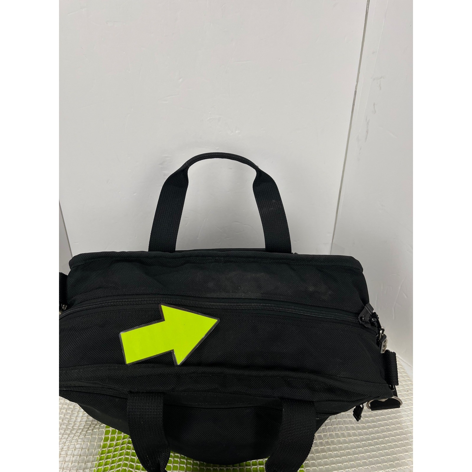 TUMI Black Men’s 223D3 Ballistic Bag Duffle Weekender Carry On Travel School