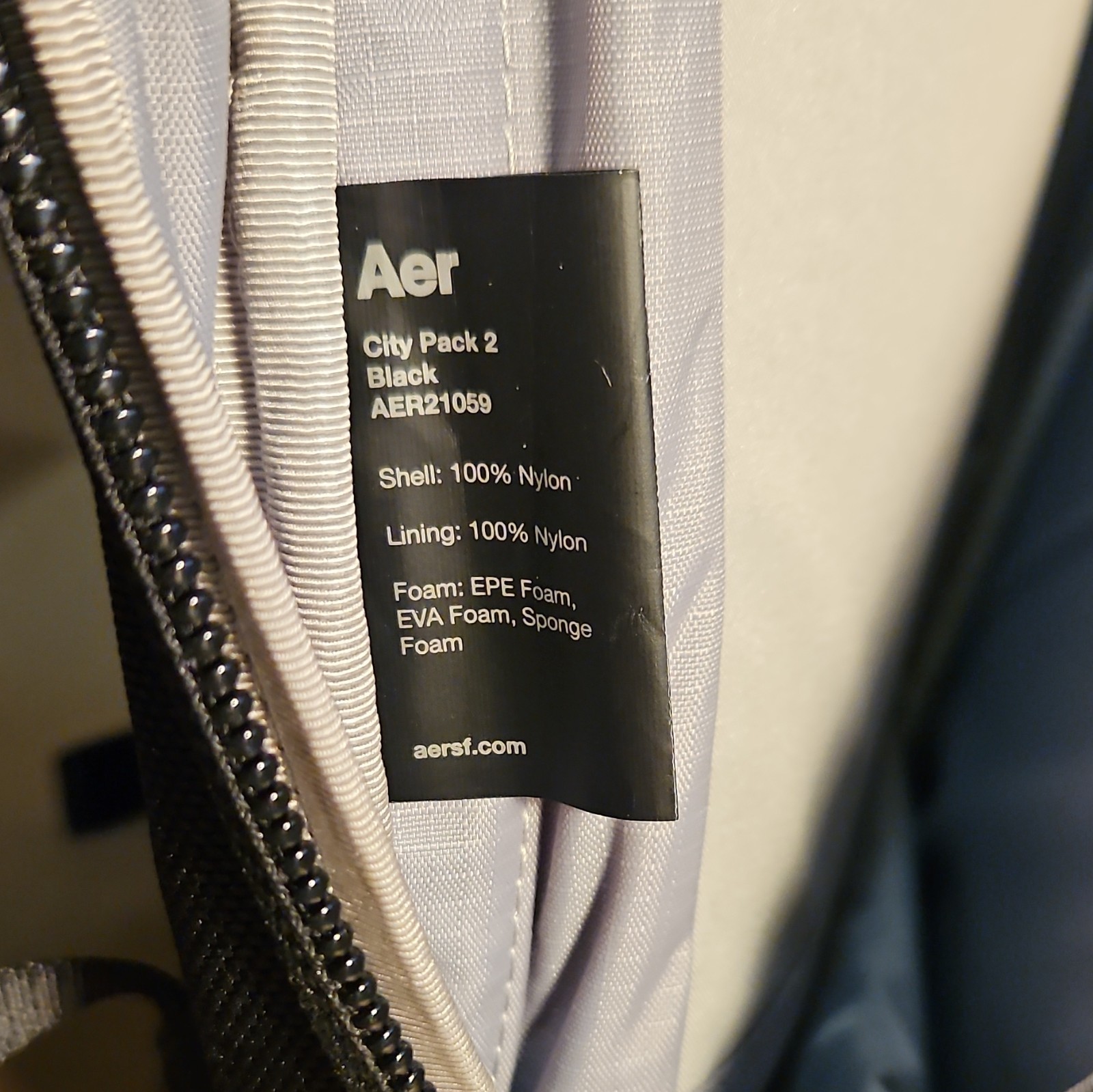 Aer City Pack 2 16L Black Backpack